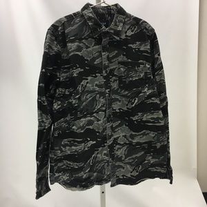 Huf Tiger Camo button up